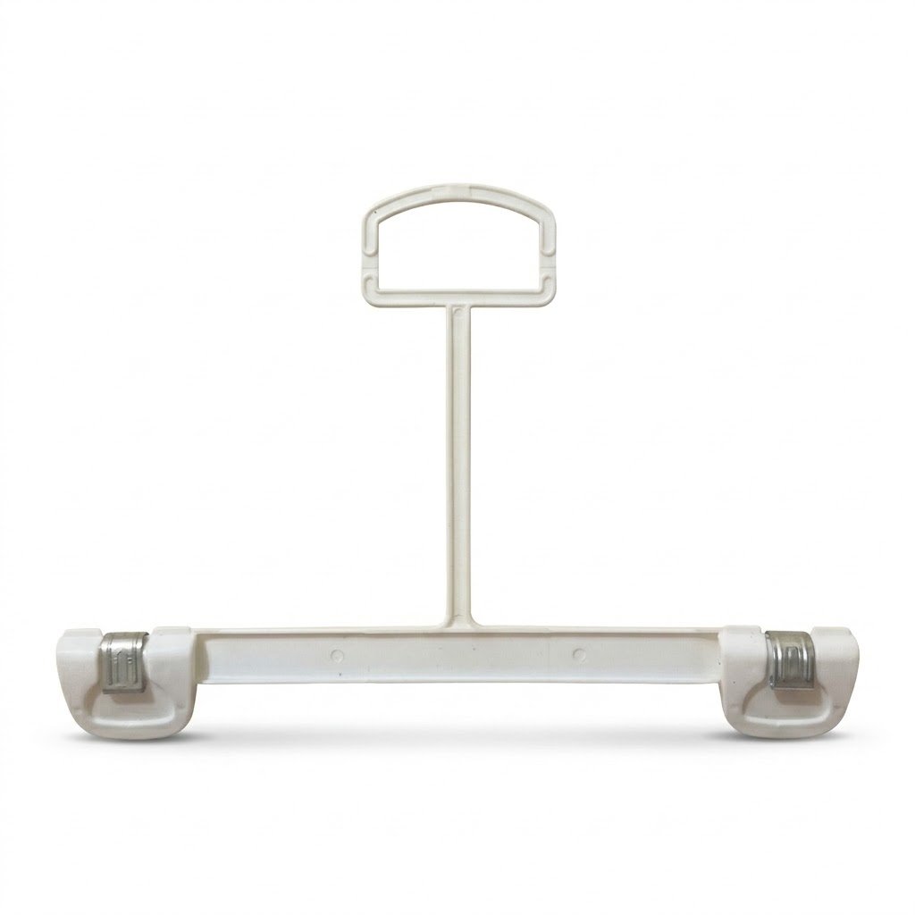 White T-Top Clip Hanger
