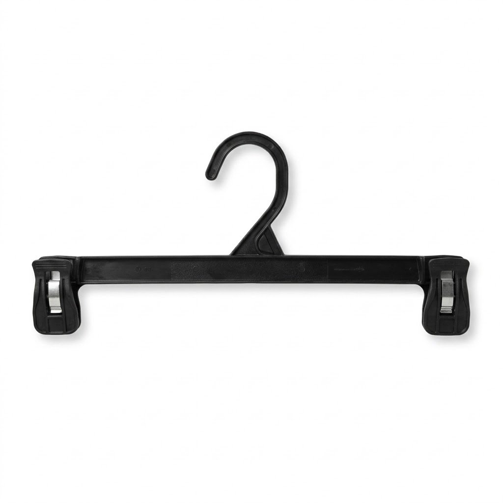 Bottom Clip Hanger With Plastic Hook